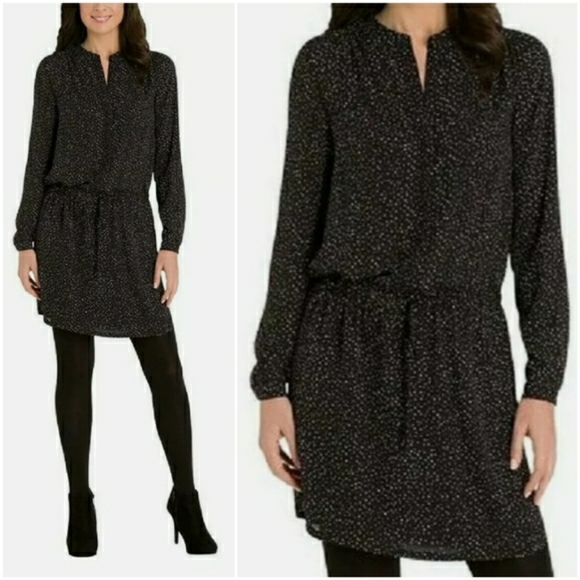 Hilary Radley Dresses & Skirts - Hilary Radley medium black cinched waist dress